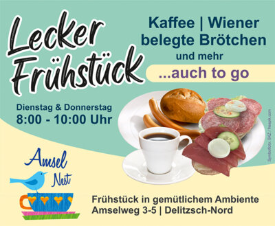Veranstaltung: Frühstücksangebot im Amselnest