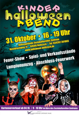 Kinder-Halloween-Abend für die ganze Familie
